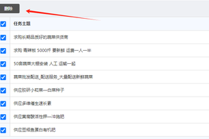 EDI网站审核专用的任务大厅信息发布怎么删除